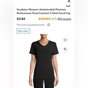 Two pair of top and bottom scrubs. Gently used